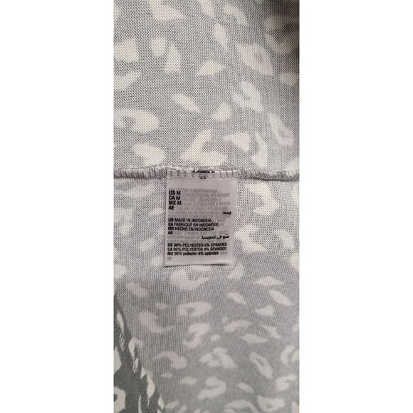 Charter Club Intimates Sleepshirt Womens Medium Animal Print Nightgown - Picture 4 of 5